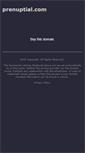 Mobile Screenshot of prenuptial.com